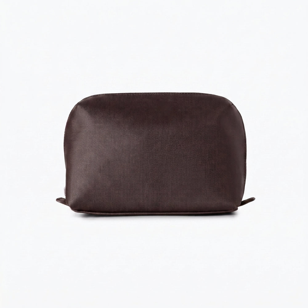 The Small Cosmetic Pouch in Espresso