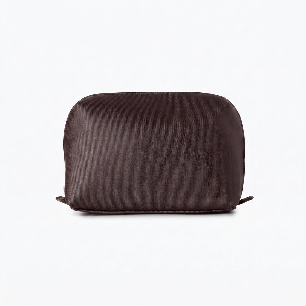 The Small Cosmetic Pouch in Espresso